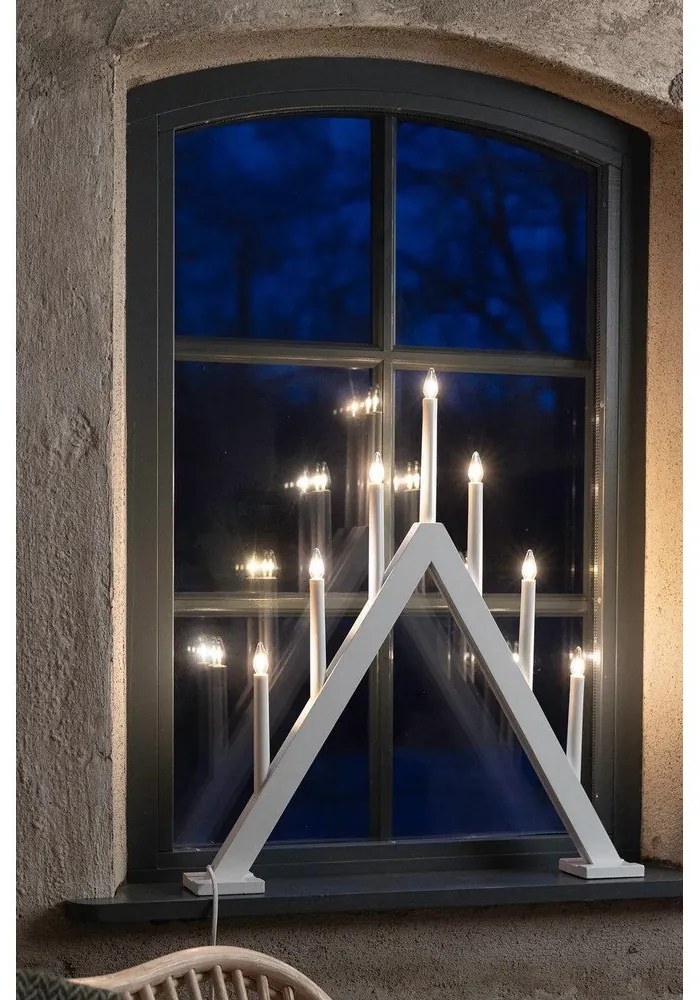 Biela vianočná svetelná dekorácia Ariele – Markslöjd