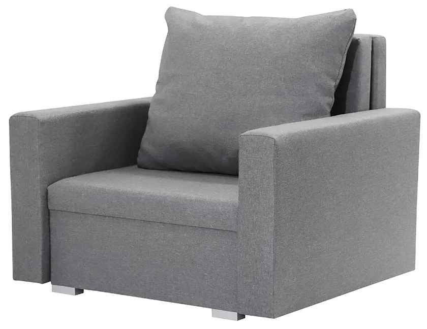 Kreslo MONDI s funkciou spania Světle šedá