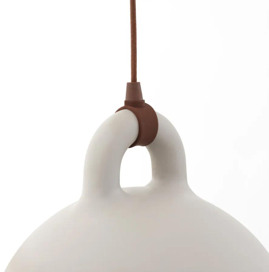Závesná lampa Bell, malá – piesková