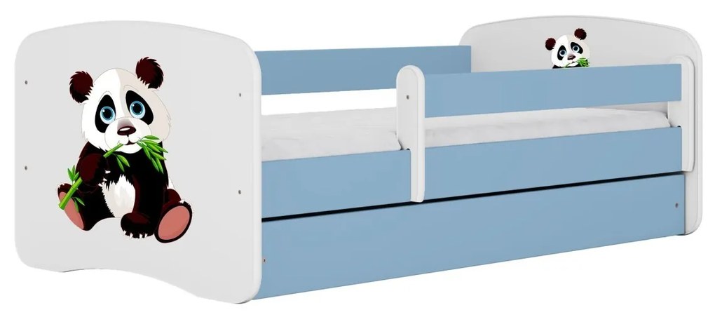 Detská postieľka Babydreams panda modrá