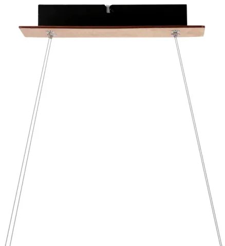 Drevený LED luster na lankách SENTO LED/19W/230V