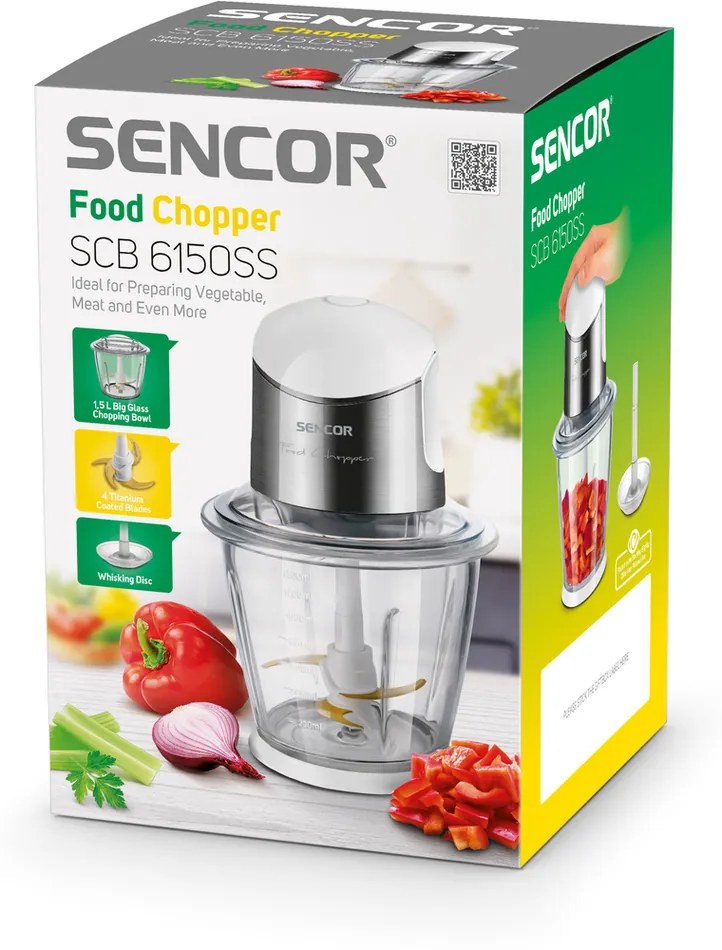 Sekáčik potravín SENCOR SCB 6150SS-EUE3