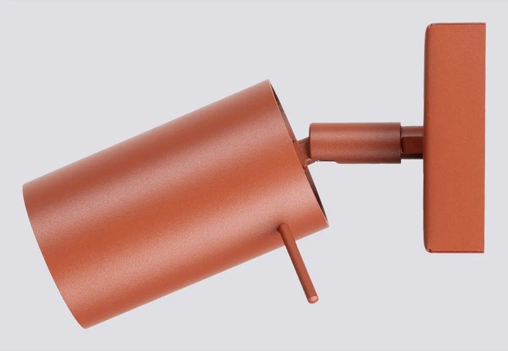 Bodové svietidlo v tehlovej farbe 8x16 cm Etna – Sollux