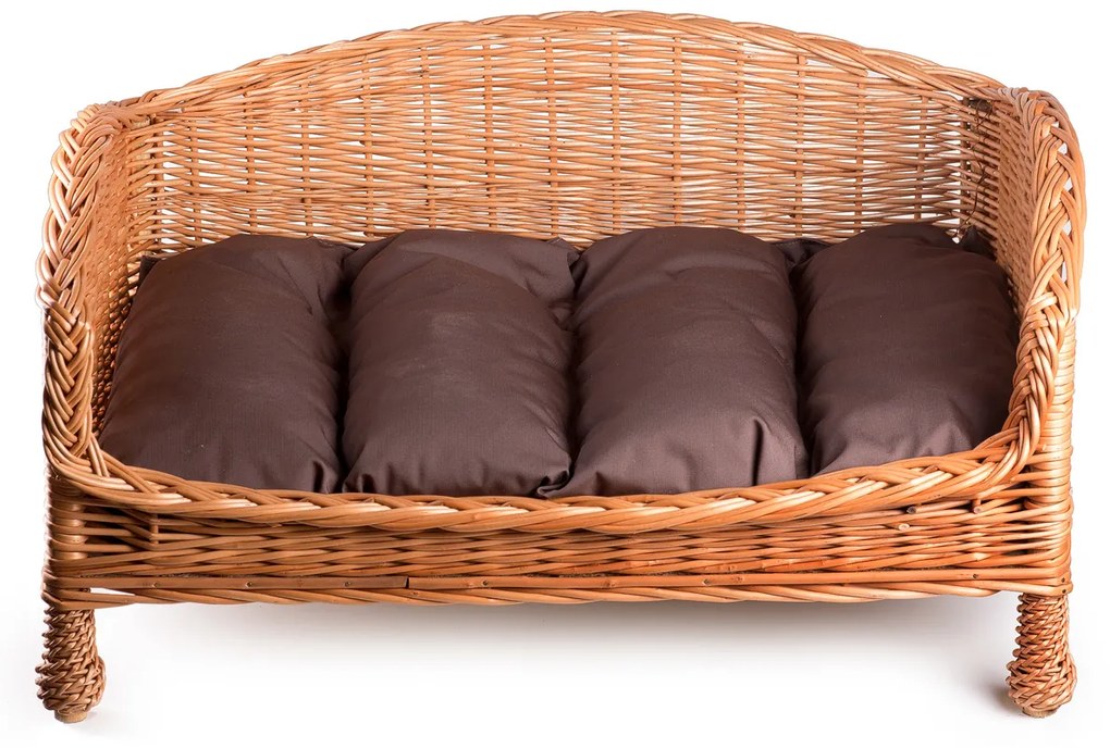 Pelech prútený pre zvieratá Theo I.š. 70 x hl. 60 x v. 40(cm)