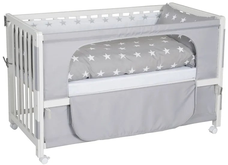 roba Detská postieľka Room Bed, 60 x 120 cm (Little Stars, biela)  (100341028)