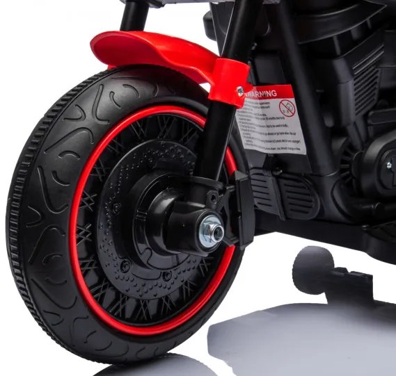 Elektrická motorka Eagle červená