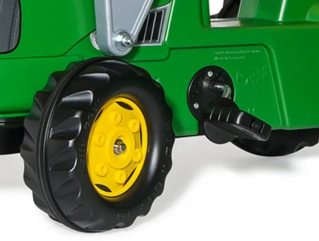 Šlapací traktor John Deere s prívesom a lyžicou Rolly Toys 023110