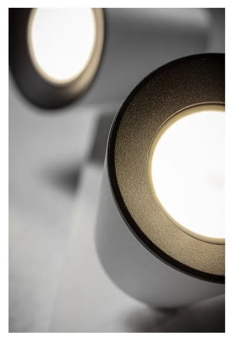 Biele stropné svietidlo s kovovým tienidlom 9x31 cm Elli – GTV