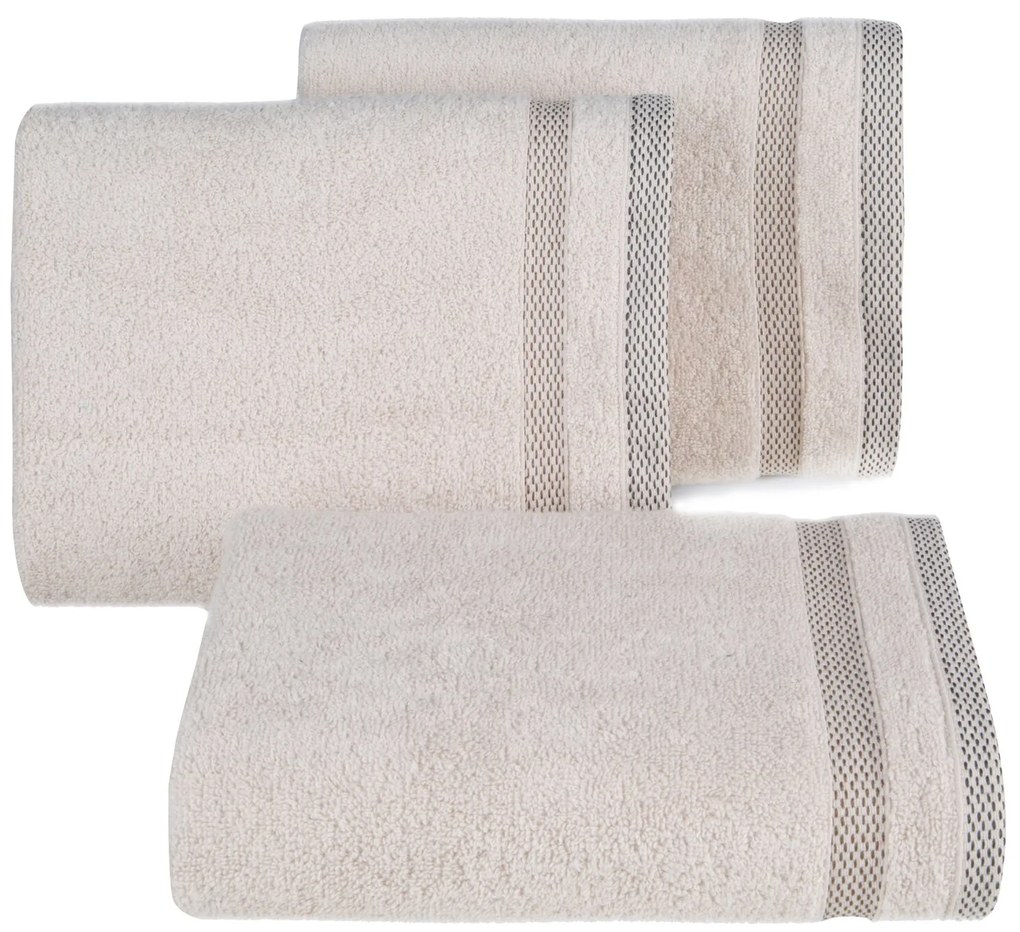 FROTÉ UTERÁK RIKI SADA 6KS 30X50 CM BÉŽOVÁ