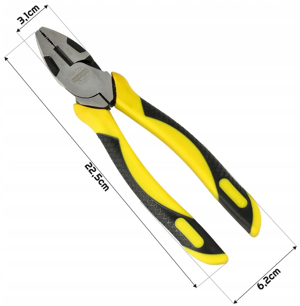 CROWNMAN Kombinované kliešte 22,5 cm