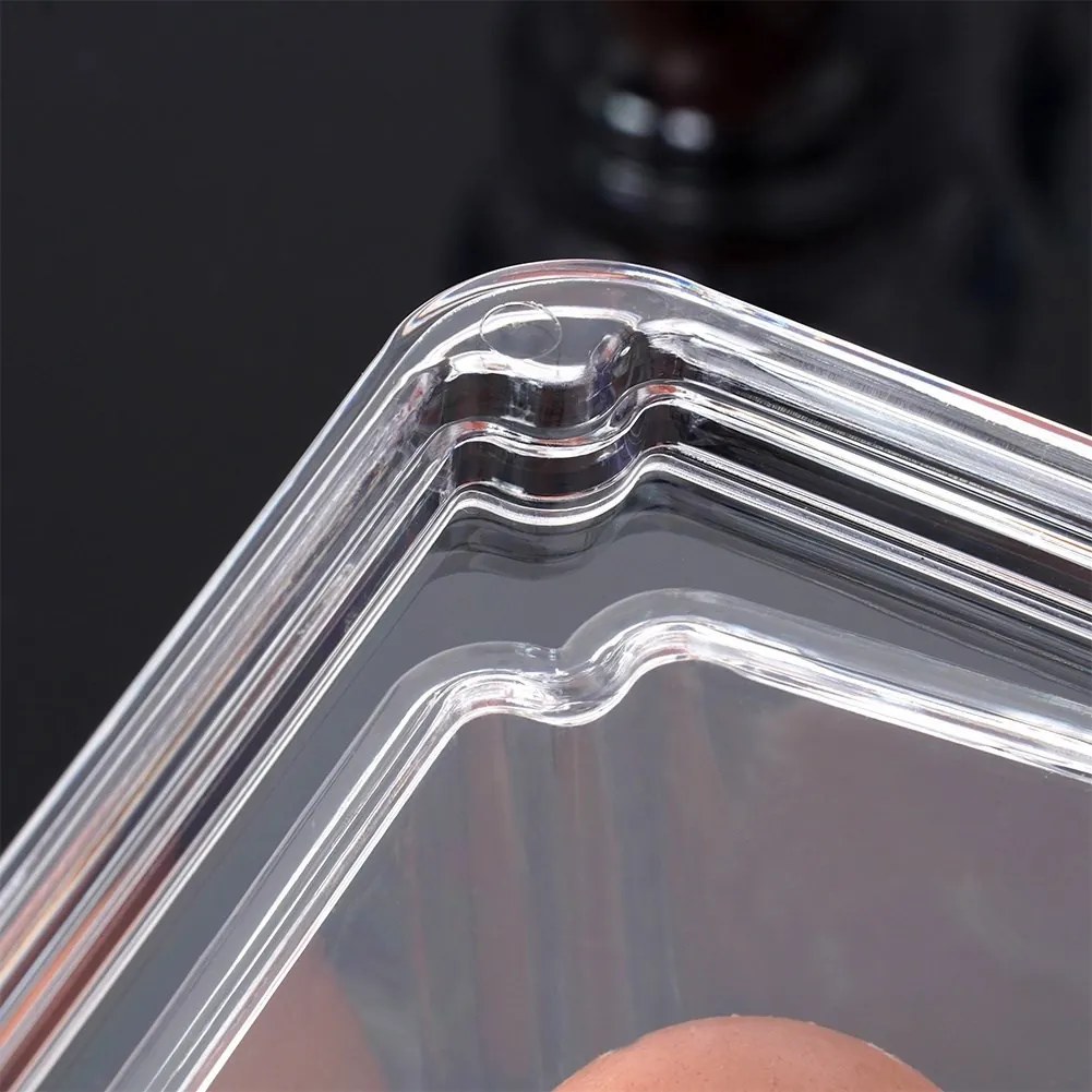 VILDE Úložný box na vajíčka, organizér na 24ks vajec, akryl transparentný