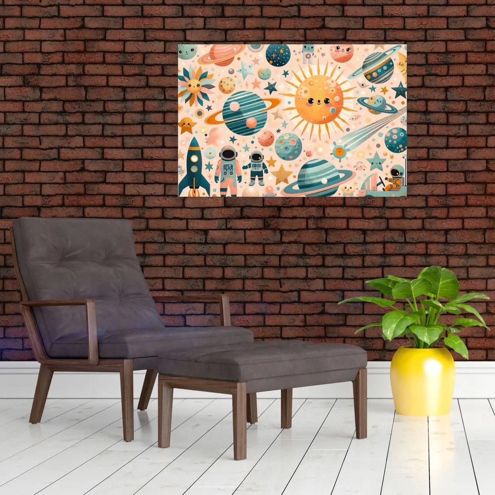 Obraz - Kúsky z vesmíru (90x60 cm)
