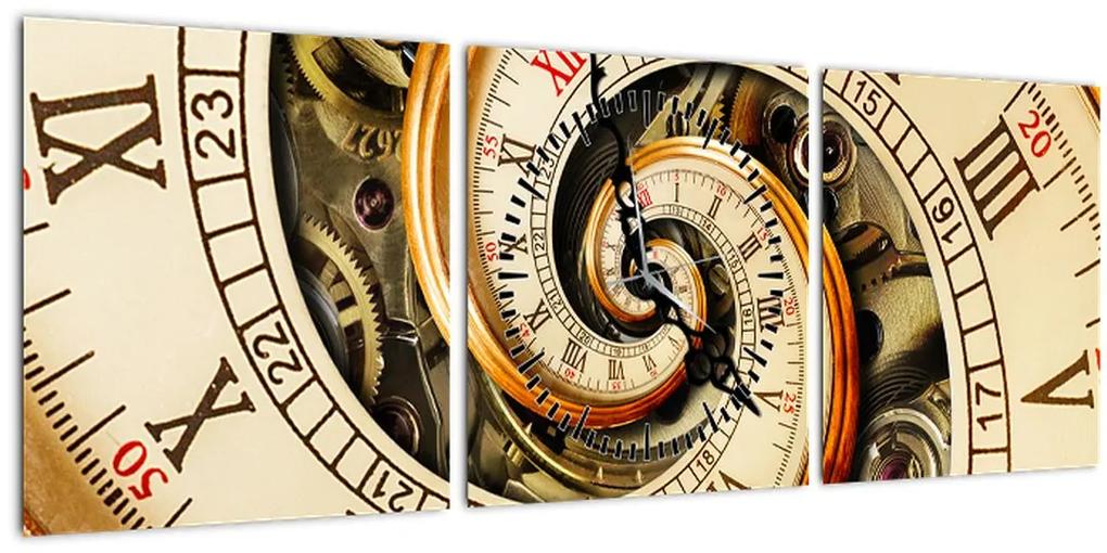Obraz hodín (s hodinami) (90x30 cm)