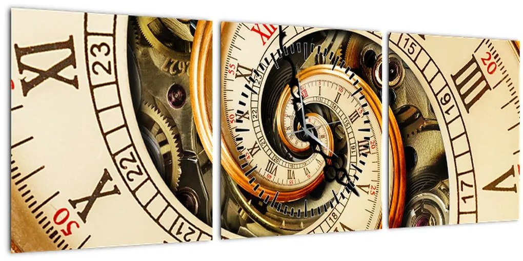 Obraz hodín (s hodinami) (90x30 cm)