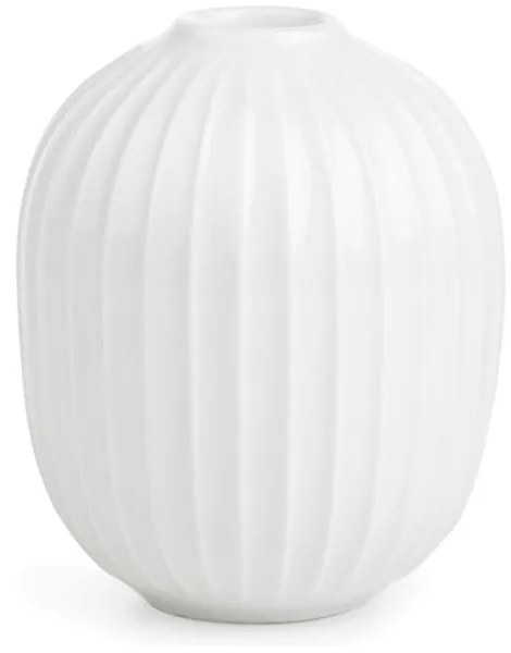 Biely porcelánový svietnik Kähler Design Hammershoi, výška 10 cm