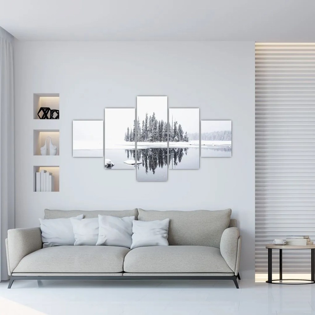 Obraz- Bolo bielo (125x70 cm), 40 ďalších rozmerov