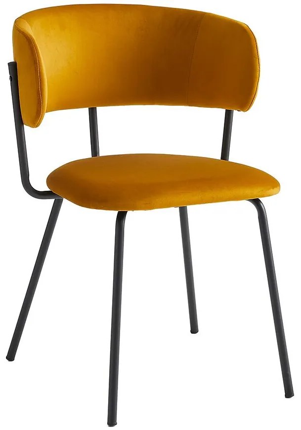 Stolička Brianna Davis 11088 žltá