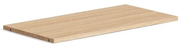 Polica pre knižnicu QBUS, 760x378 mm, 1 ks, dub
