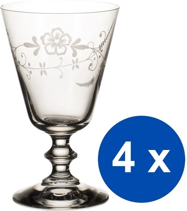 Villeroy & Boch Vieux Luxembourg pohár na červené víno, 0,24 l, 4 ks