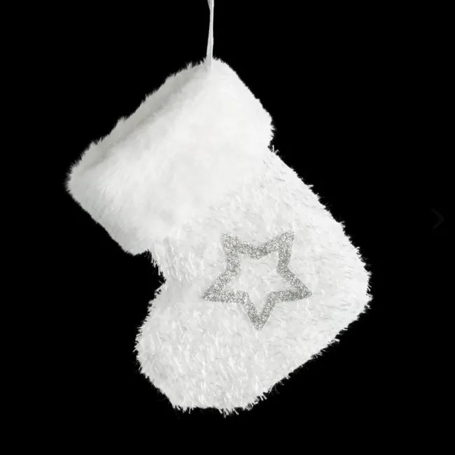 Vianočná ozdoba 312 biela (12 ks)