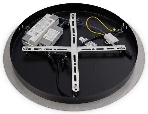 Ideal Lux - LED Luster na lanku UMILE LED/55W/230V pr. 60 cm CRI 90 mosadz/biela