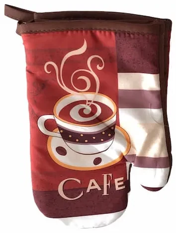 Kuchynská rukavica COFFE II, cafe - sada 2ks