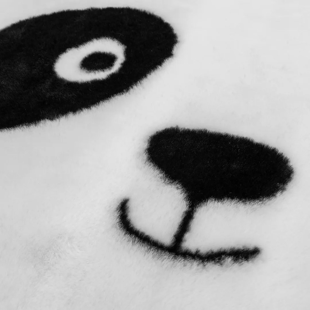 ATMOSPHERA Detský koberec Panda, (fi) 100 cm, čierna/biela