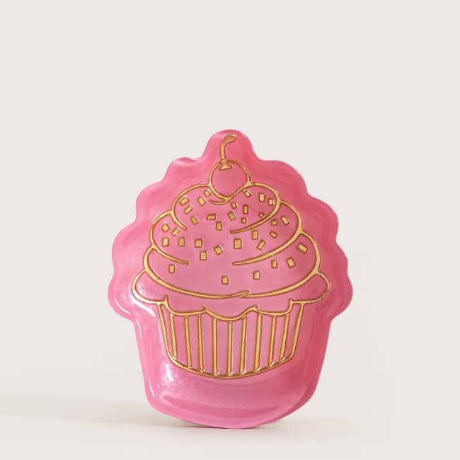 Dekoračný tanier FAROS ružový 764431