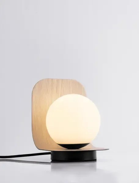 LED zlatá lampa Kamen