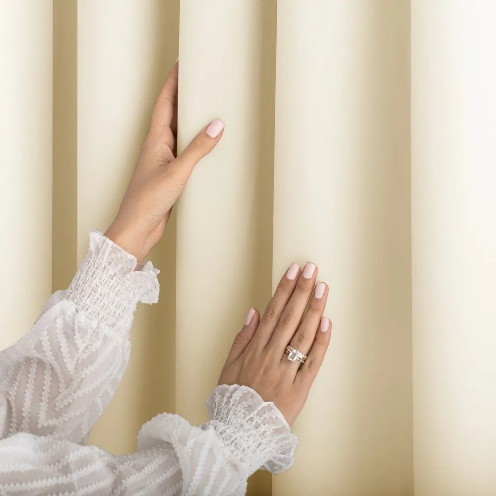 Slonovinový dimout záves 140x250 cm Carli Tie – Restilo