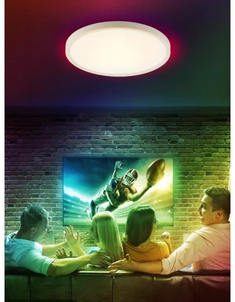 Immax NEO 07169-W60 - LED RGB Stmievateľné svietidlo TUDO 65W/230V Wi-Fi Tuya + DO