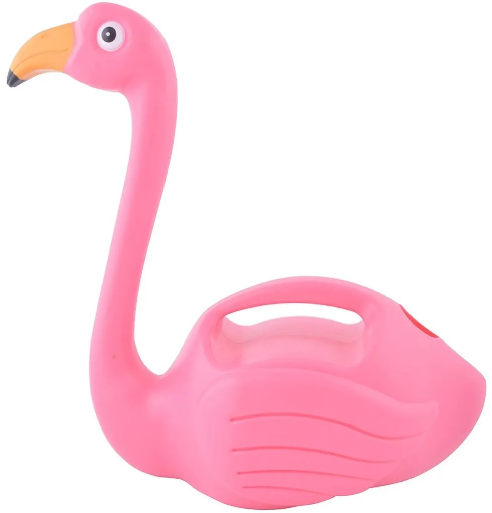 Detská kanva na polievanie Flamingo, 1,5 l, ružová
