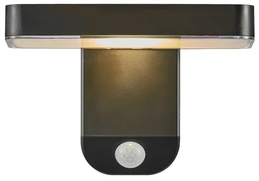 Nordlux - LED solárne nástenné svietidlo s čidlom RICA LED/5W/3,7V IP44