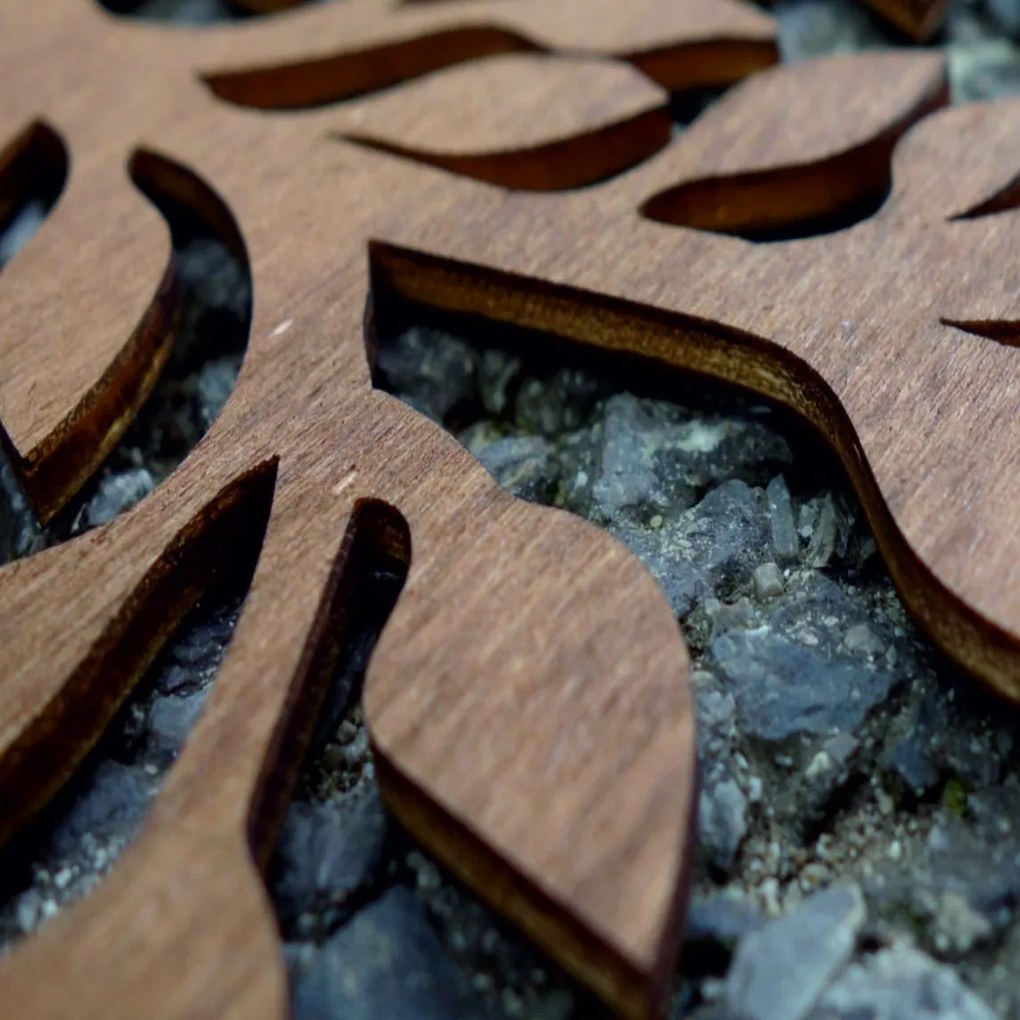 SENTOP | Vyrezávaný obraz na stenu palmy - TROPICAL | SENTOP PR0428 plywood