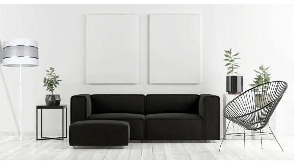 Stojacia lampa CORAL 1xE27/60W/230V biela