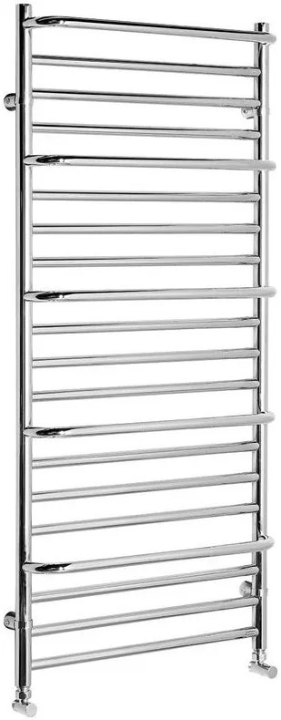 Sapho Sapho, MANISA vykurovacie teleso 600x1328 mm, s piatimi madlami pre uterák, chróm, IZ111