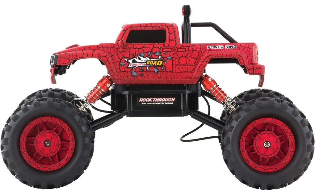 Buddy Toys BRC 14.614 Auto na diaľkové ovládanie RC Rock Climber, červená