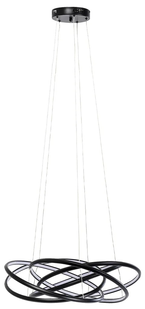 Saturn visiaca lampa čierna