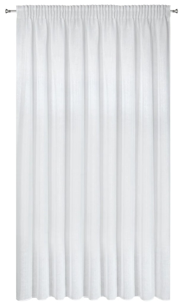 ZÁCLONA NA PÁSKE VIOLA 300X250 CM BIELA