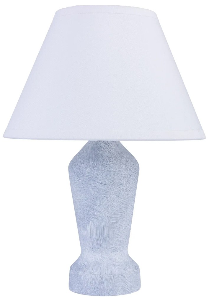 HELLUX Moderná stolná lampa MONA E14 šedý mramor 4110412
