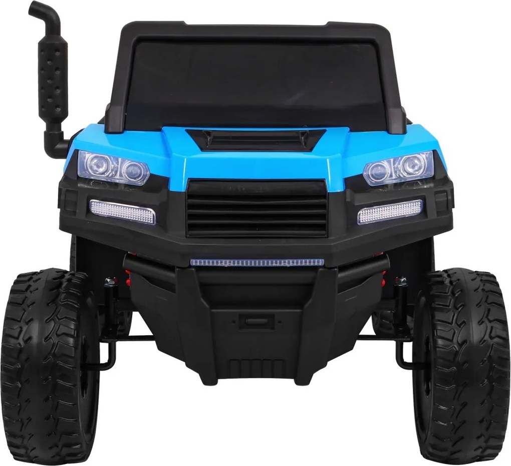 Ramiz Detské nákladné auto Farmer Truck pre 2 deti modré + pohon 4x4 + diaľkové ovládanie + sklápač + LED audio