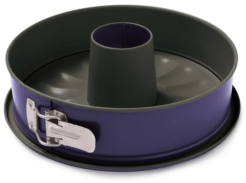 Fialová oceľová forma na bábovku Guardini Bon Ton Springform, ø 26 cm