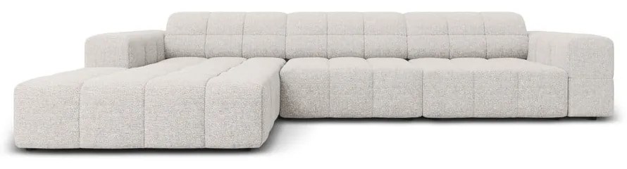 Svetlosivá rohová pohovka (ľavý roh) Chicago – Cosmopolitan Design