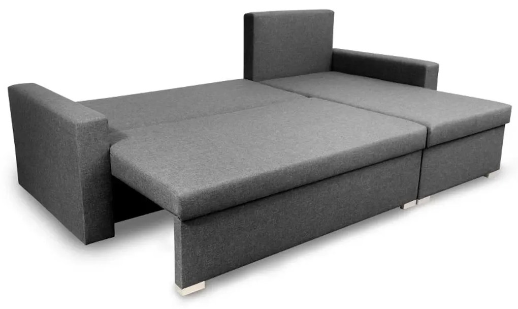 Rohová sedacia súprava s funkciou spania MONDI Krém