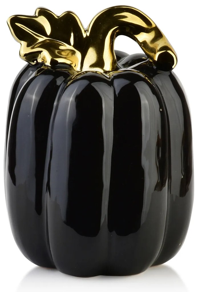 Dekoračná figúrka Mave Leaf, 13,8x10,5x10,3 cm, čierna