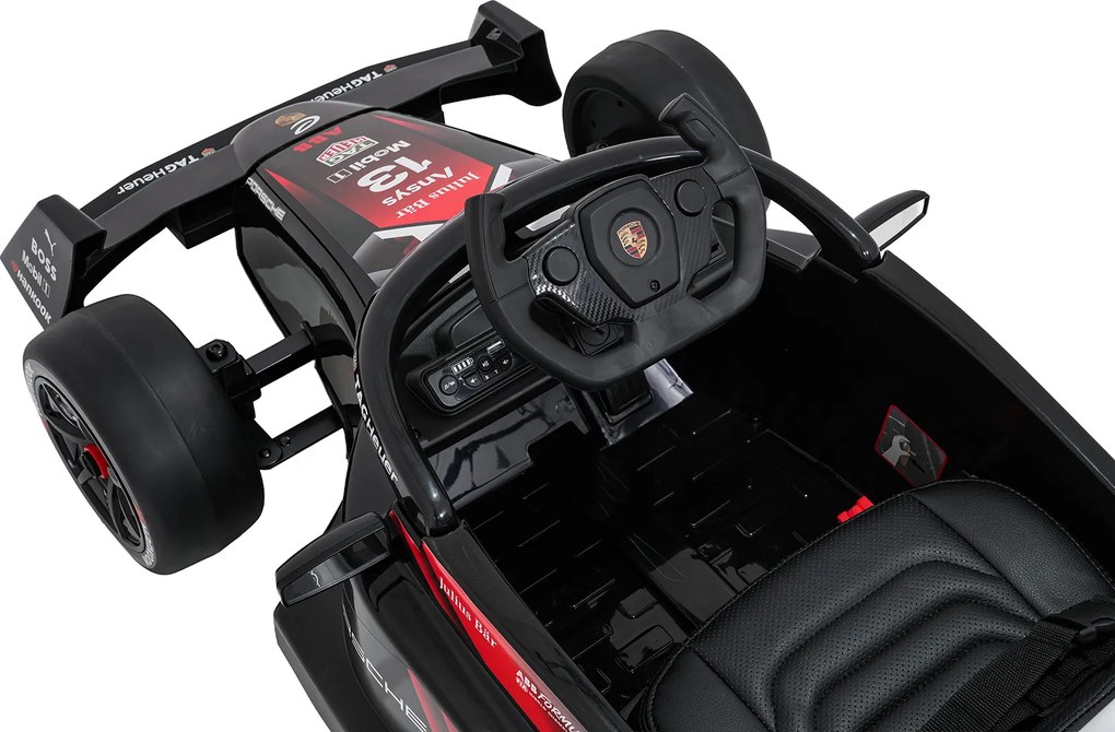 Ramiz Vozidlo Porsche Formula E Červená