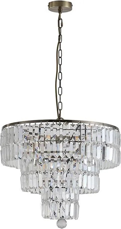 Searchlight 1375-5AB - Luster na reťazi EMPIRE 5xE14/60W/230V