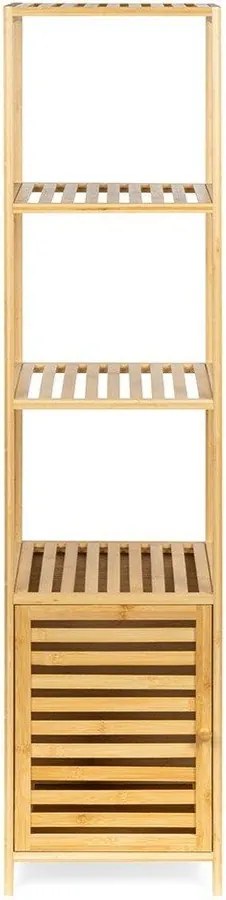 Bambusový kúpeľňový regál v prírodnej farbe 35x140 cm Auren – Bonami Essentials