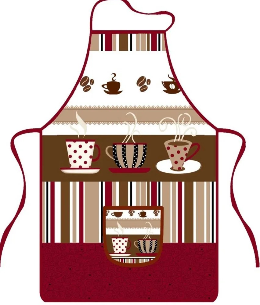 B-1 COFFEE sada chňapka so zásterou