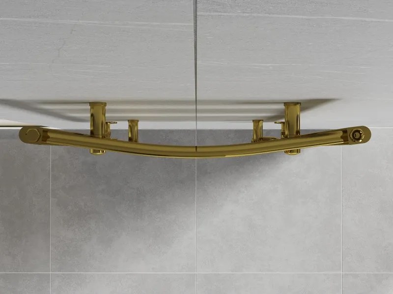 Mexen Ares, vykurovacie teleso 1800x600 mm, 756 W, zlatá lesklá, W102-1800-600-00-50
